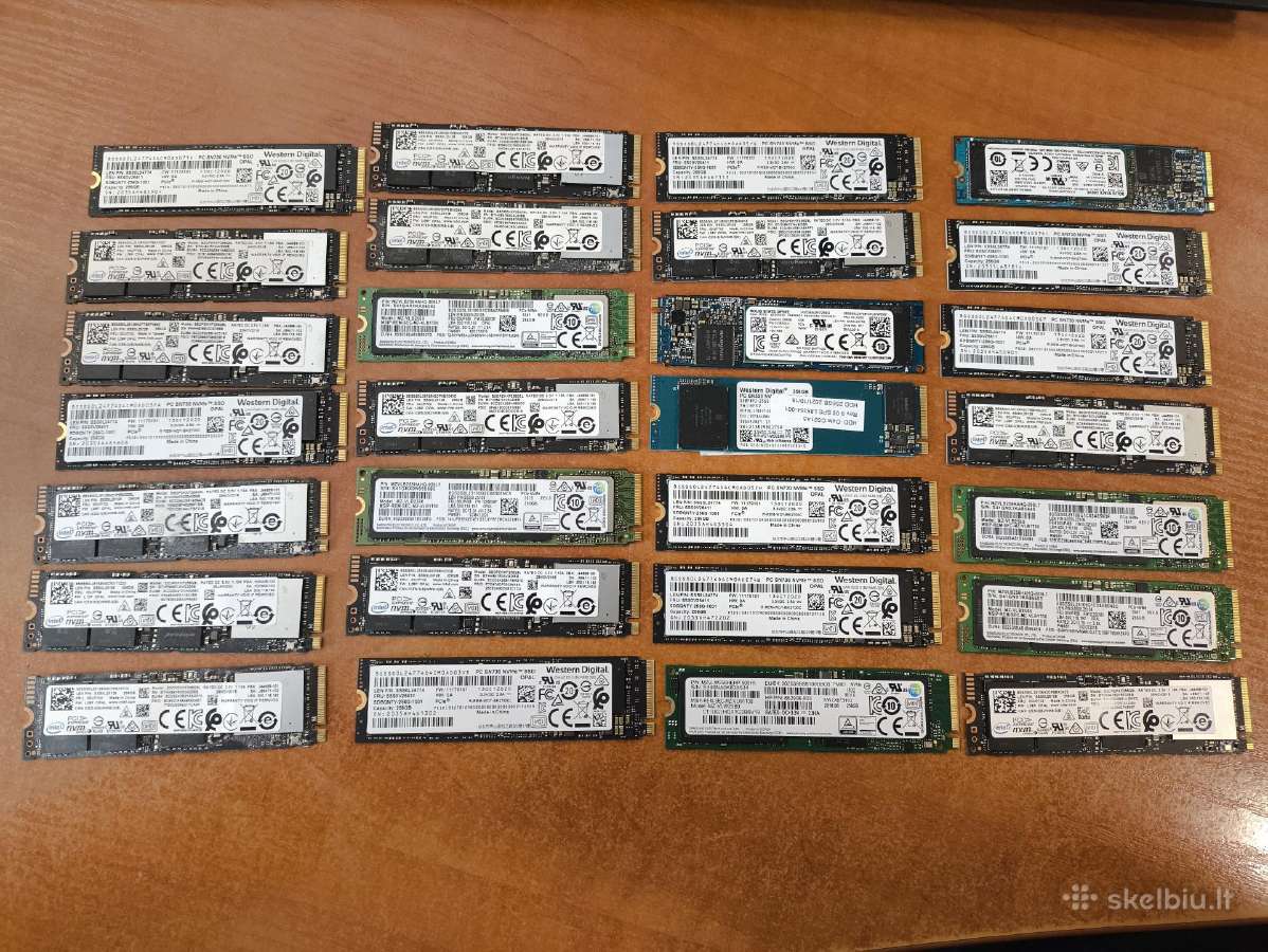 SSD Diskai Sata, Nmve, ir RAM Ddr4 su 12 mėn garan - nuotraukos Nr. 4