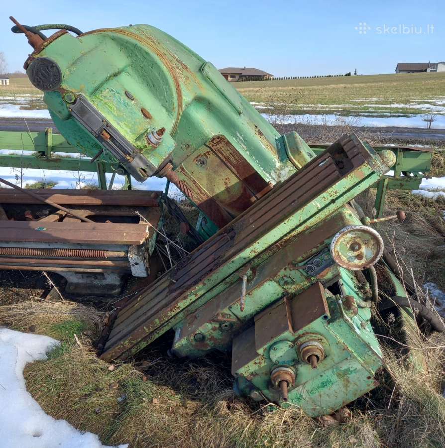 Metalo frezavimo staklės 6m13p
