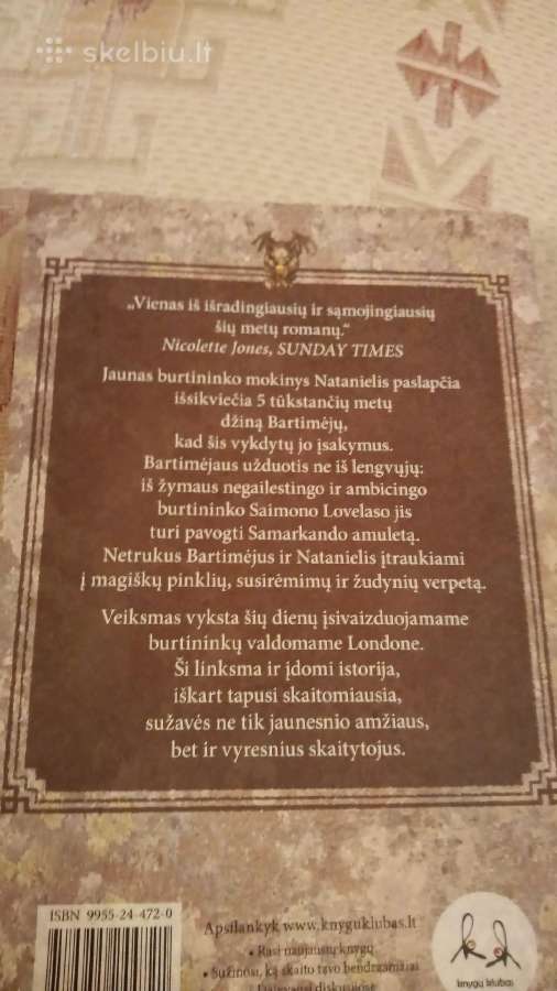 Samarkando amuletas - nuotraukos Nr. 2