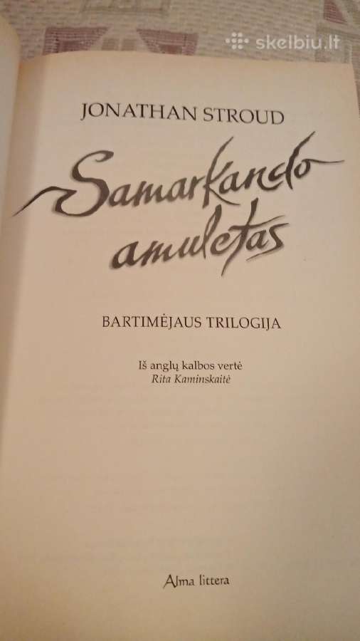 Samarkando amuletas - nuotraukos Nr. 4