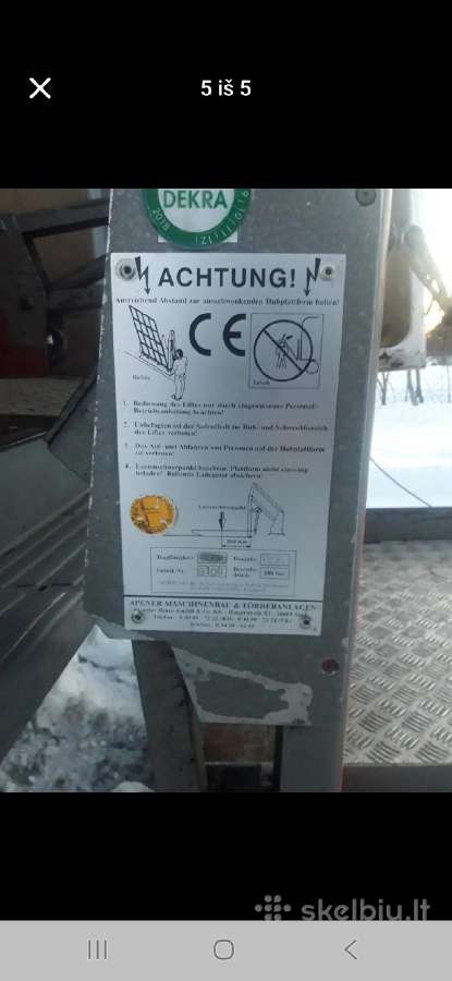 Mikroautobuso liftas - nuotraukos Nr. 5