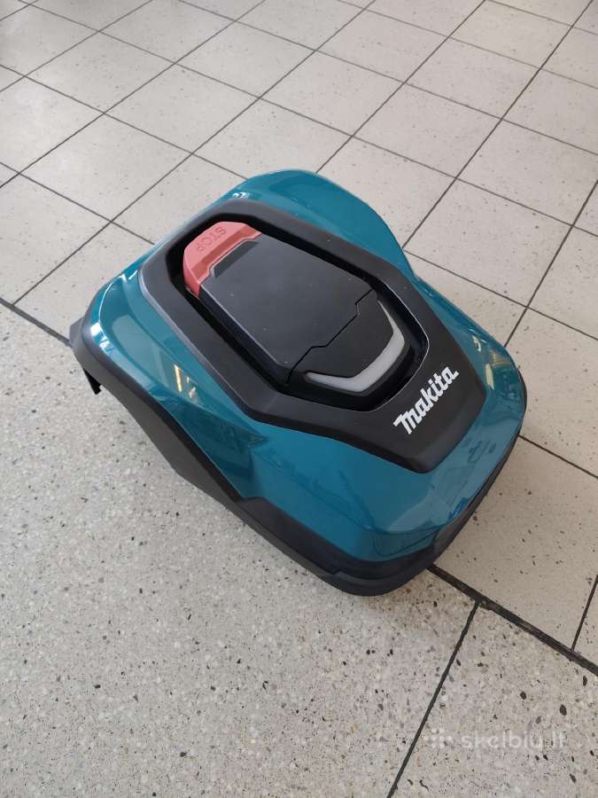 Naujas vejos robotas Makita Rm350d - nuotraukos Nr. 3