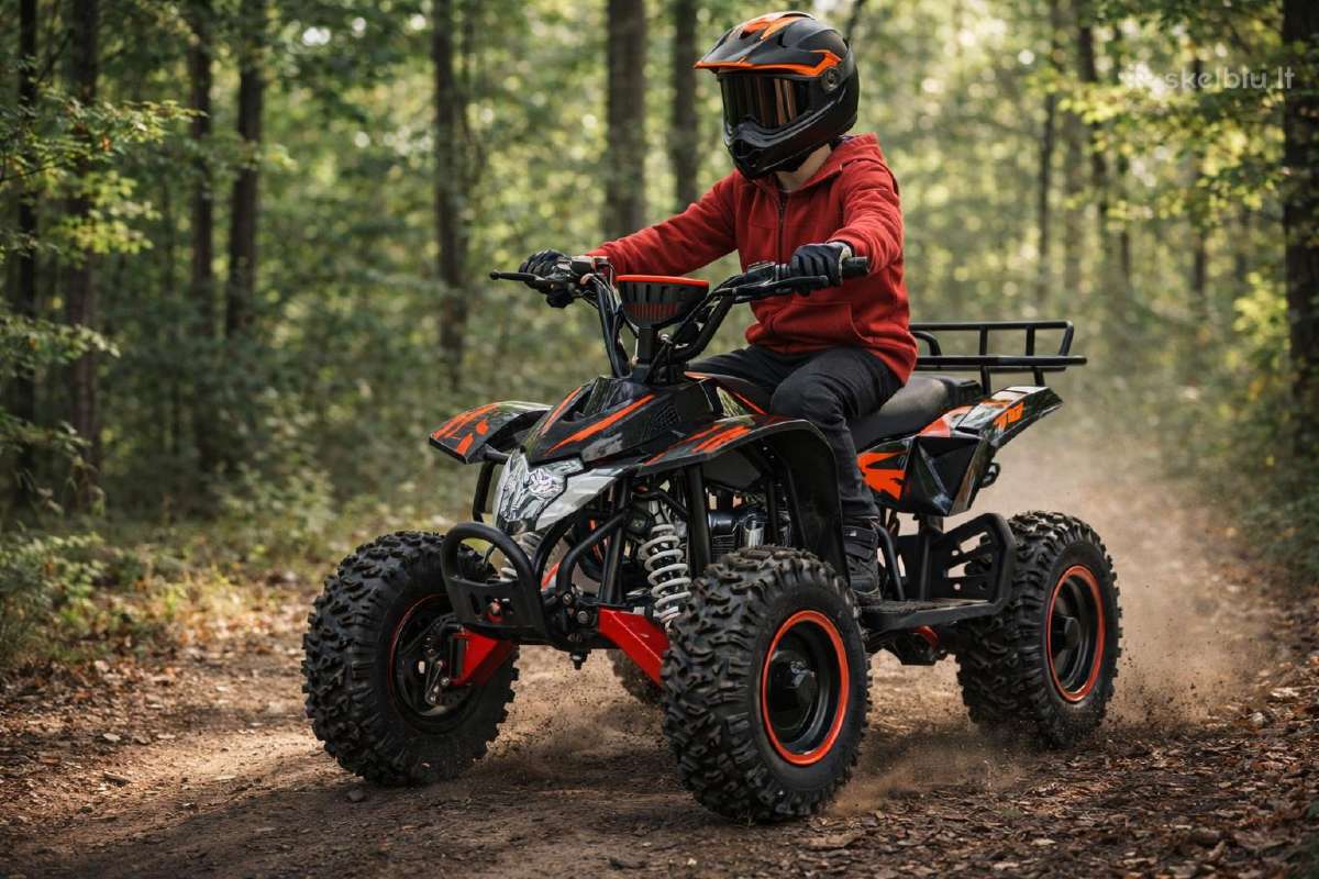 Benzininis keturratis XTR M8/6 49cc su el. starter