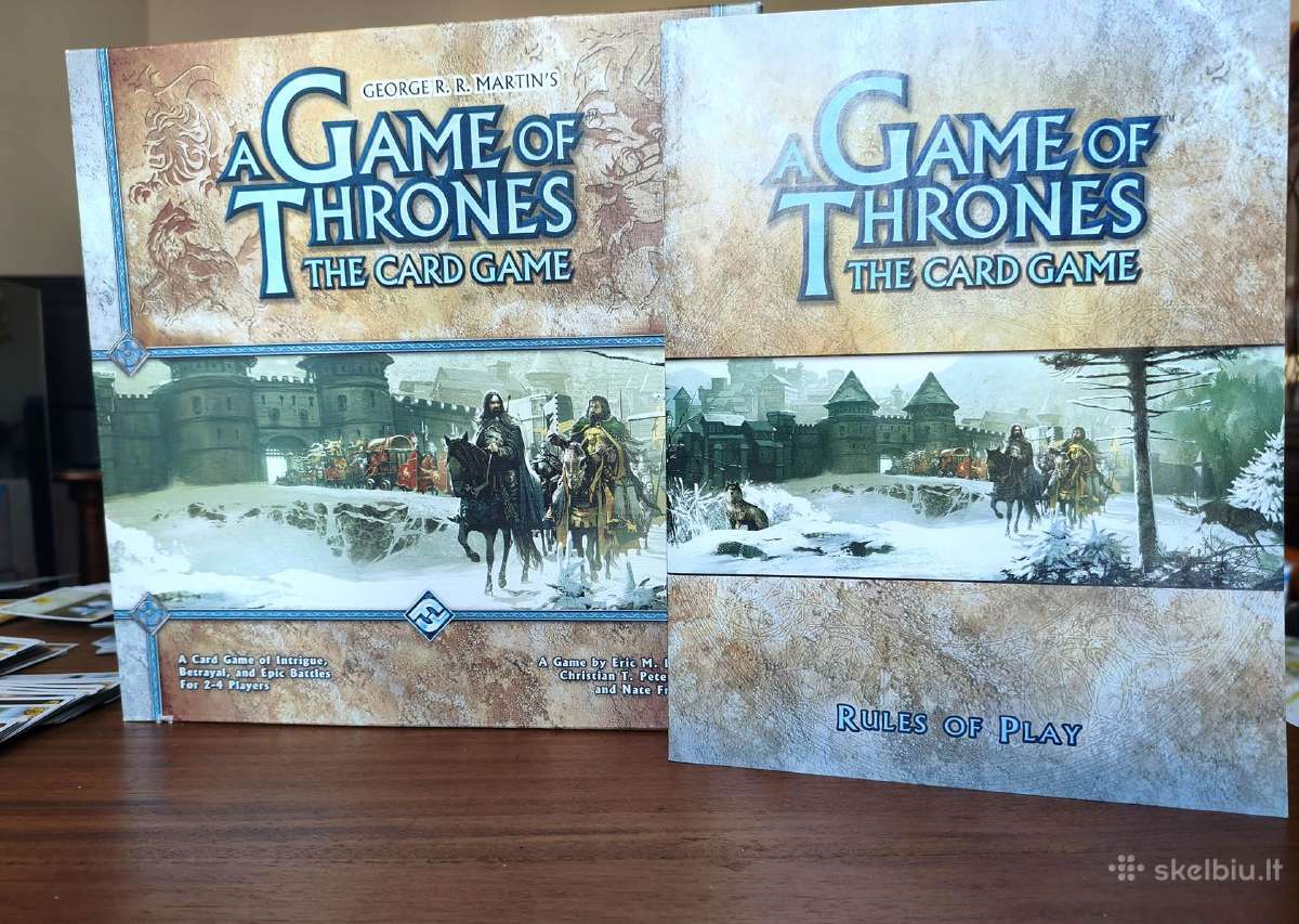 Stalo žaidimas A Game of Thrones, The Card Game