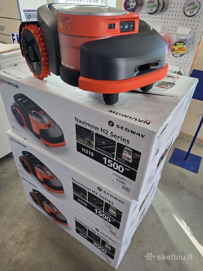 Segway vejos robotai Mažeikiuose