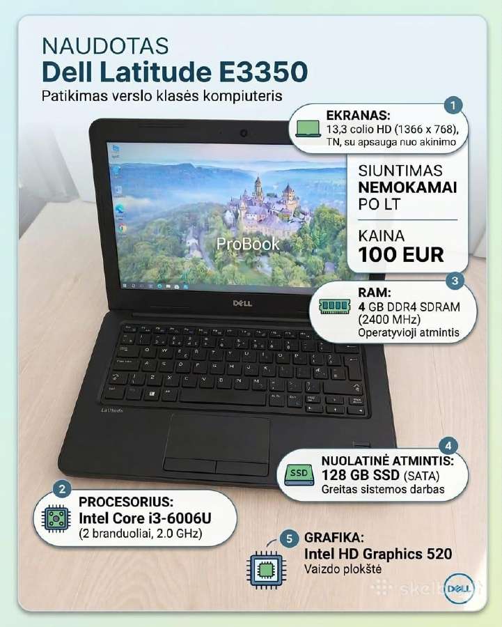 Dell latitude 3380