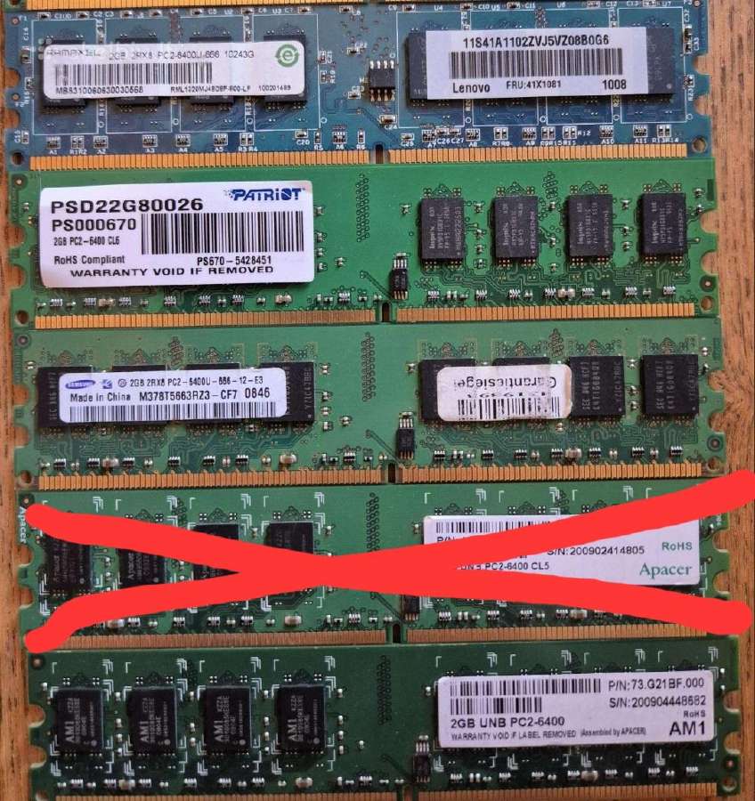 Ddr2 2gb RAM