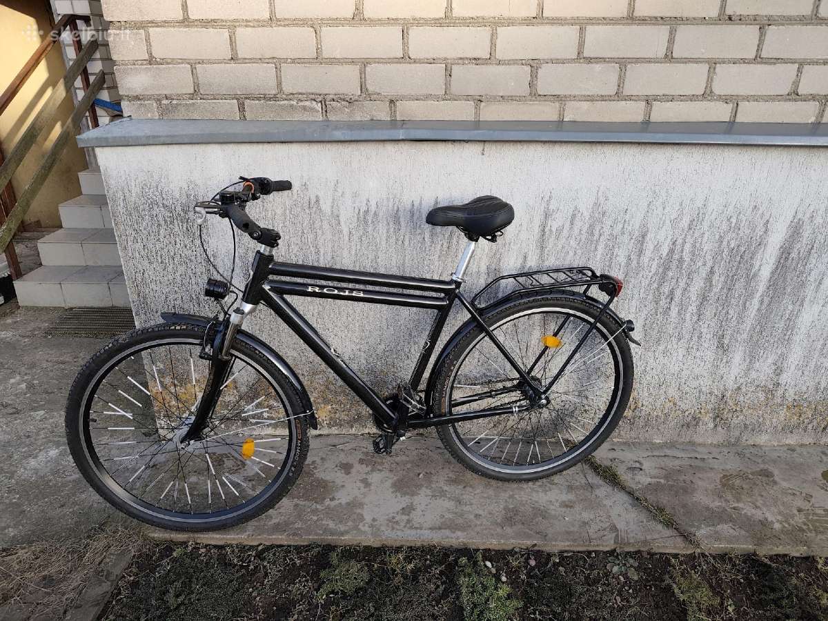 Miesto dviratis su Shimano Nexus 3 pavaromis