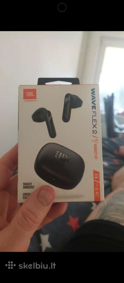 Parduodamos belaidės ausinės Jbl Wave Flex 2.