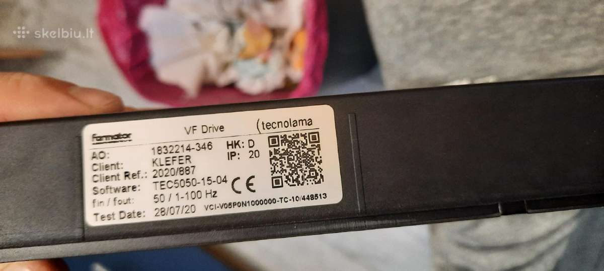 Lifto durų valdiklis Klefer Vf5+ - nuotraukos Nr. 5