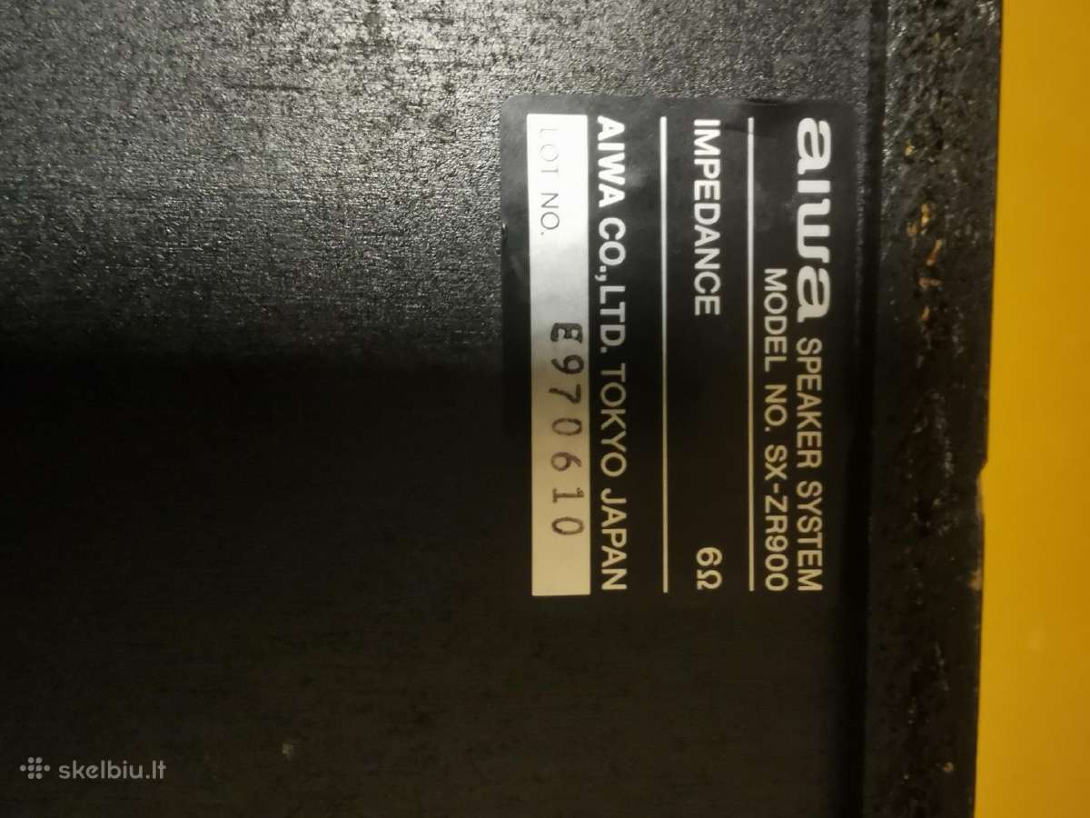 Aiwa Sx-zr900 koloneles - nuotraukos Nr. 4