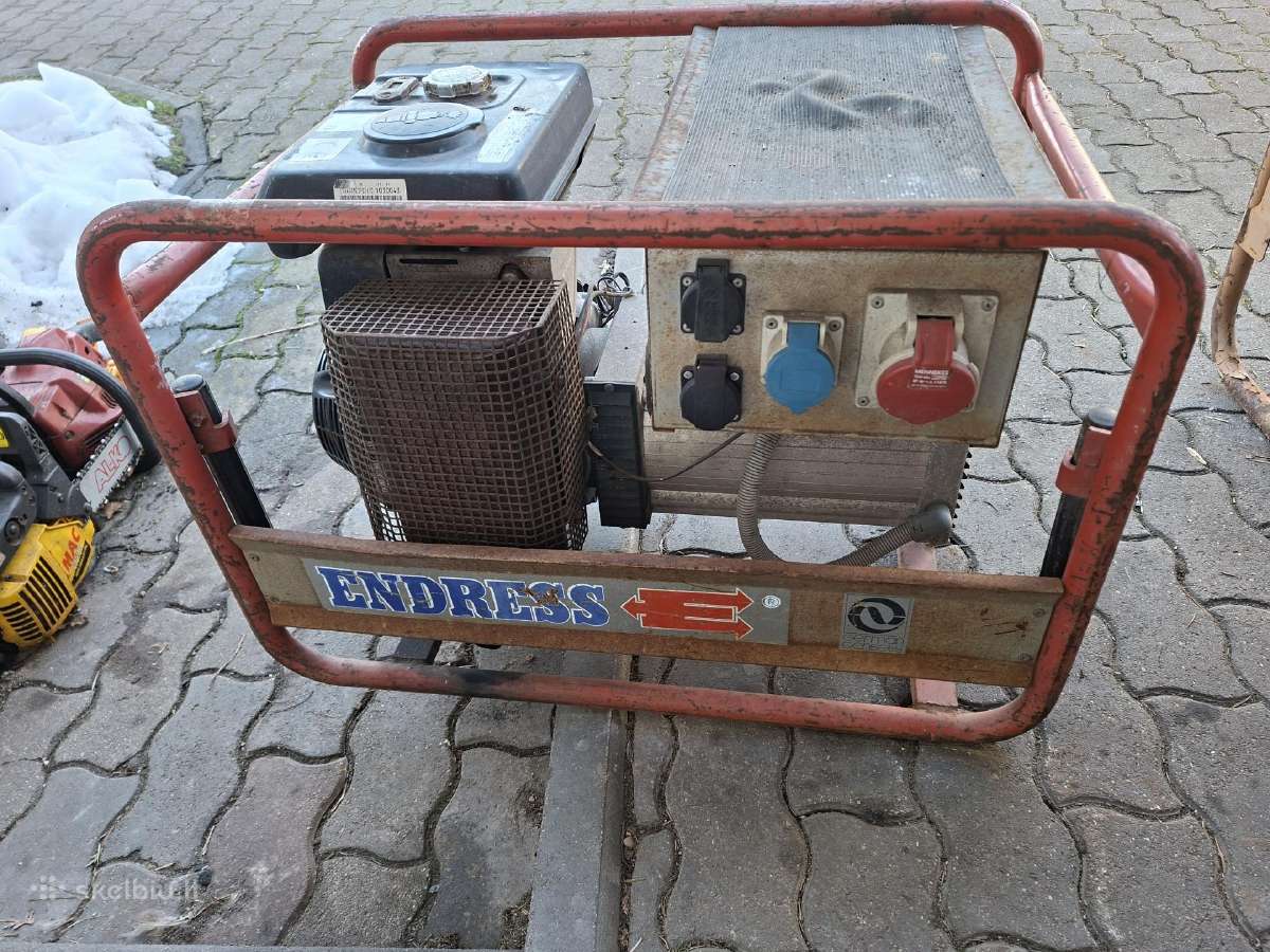 Benzininiai generatoriai Endress Ese 606 Hs-GT - nuotraukos Nr. 7