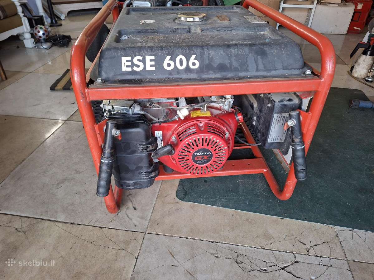 Benzininiai generatoriai Endress Ese 606 Hs-GT
