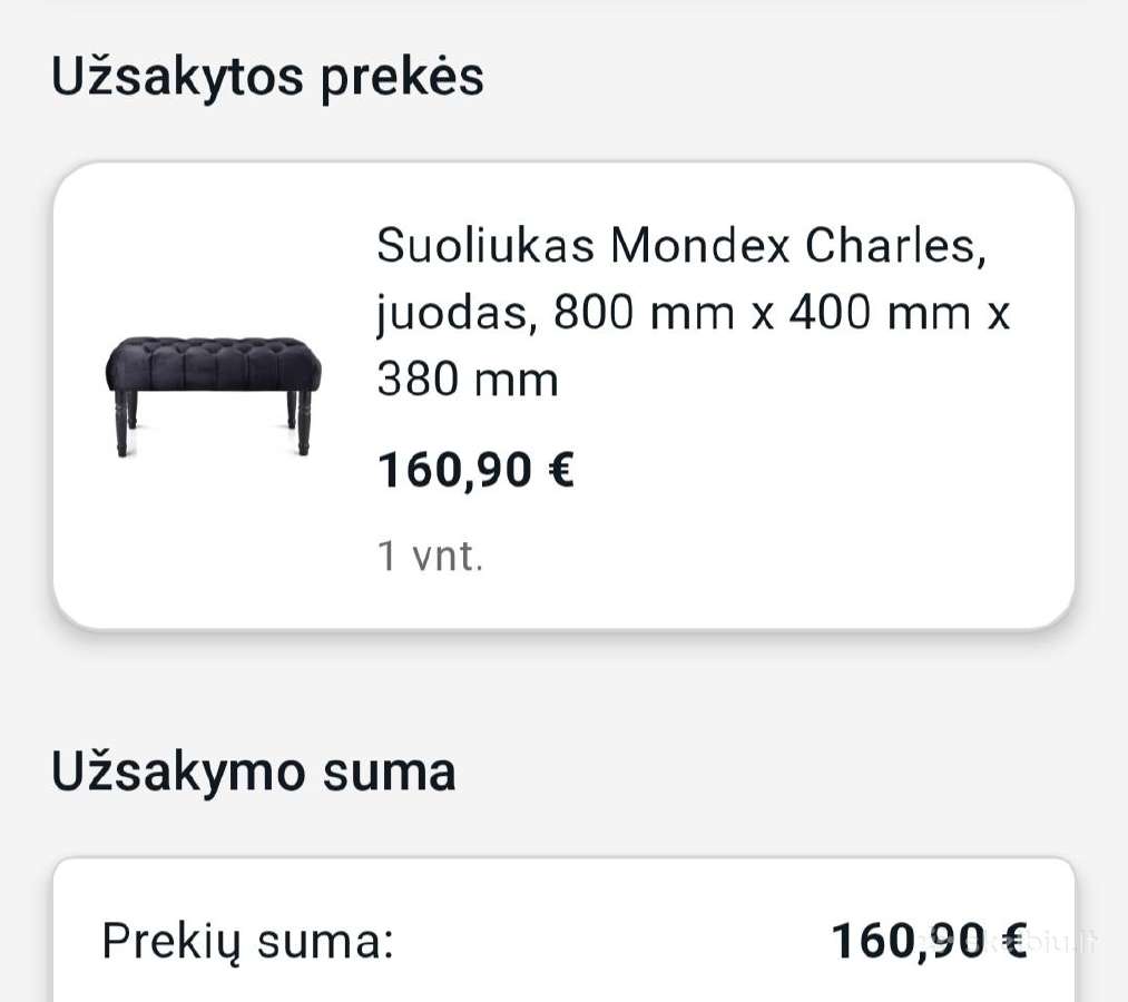 Kolidoriaus suoliukas ir stovas gelei - nuotraukos Nr. 7
