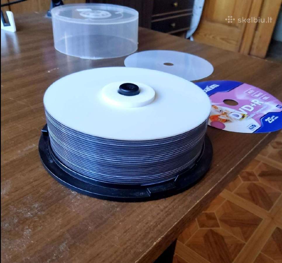 Nauji Dvd+ R. 25vnt. Kaina 3€. Klaipeda - nuotraukos Nr. 2