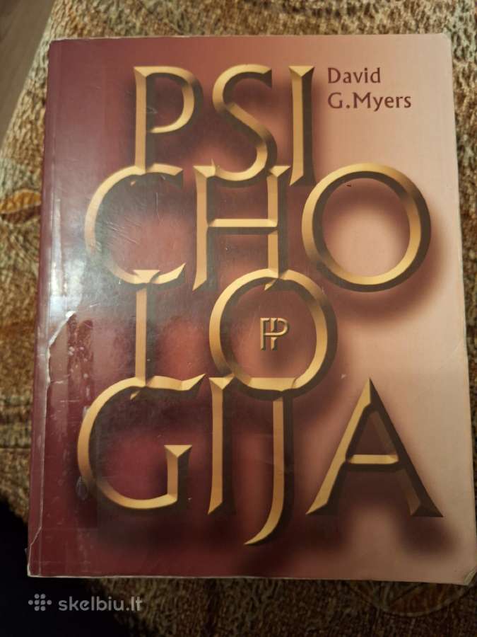 Psichologija. David G. Myers 2008m.