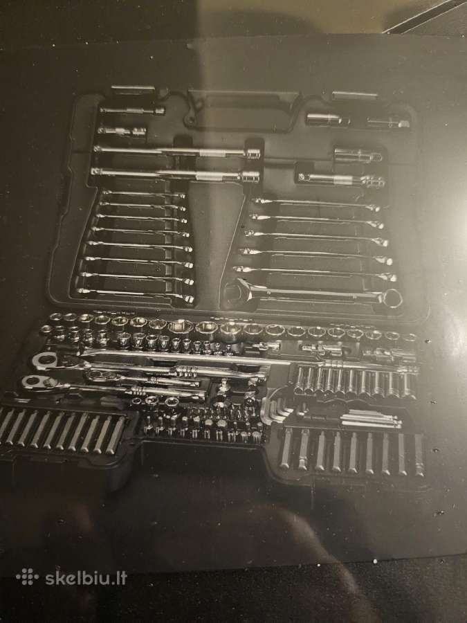 Halfords raktu komplektas 150 daliu - nuotraukos Nr. 2