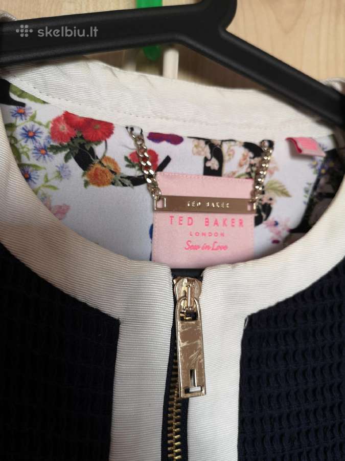 Ted Baker mėlynas švarkelis su užtrauktuku - nuotraukos Nr. 5