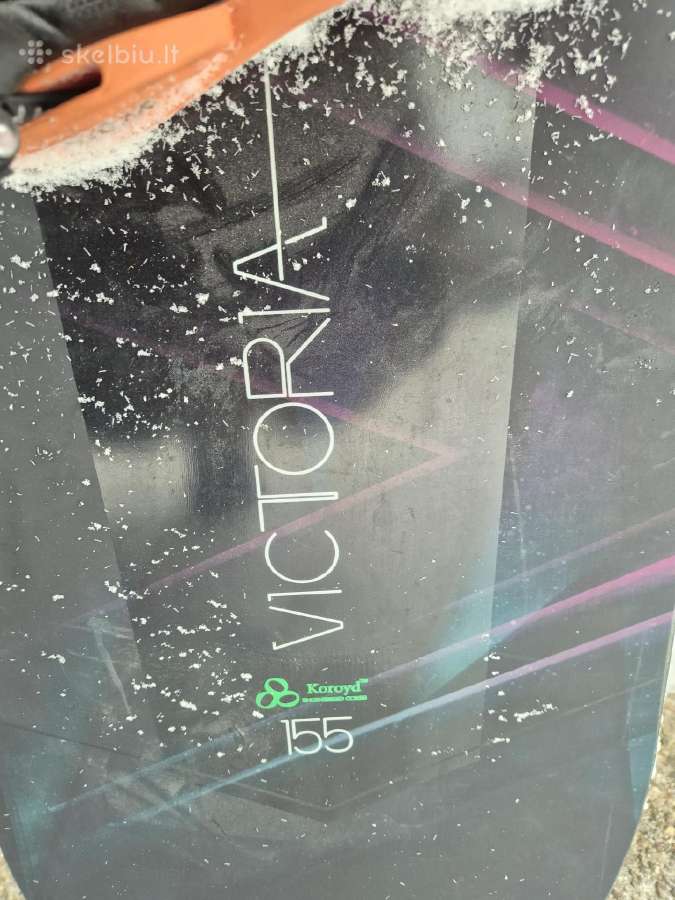 Nitro Victoria 155 snieglentė su Nitro apkaustais - nuotraukos Nr. 4
