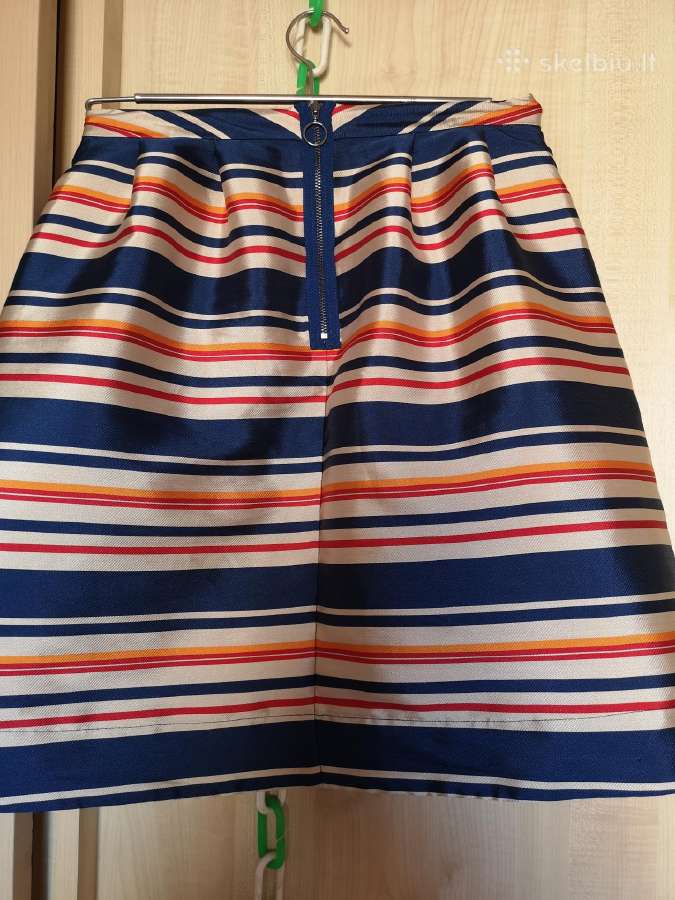 Oilily margas dryžuotas klostuotas sijonas - nuotraukos Nr. 6