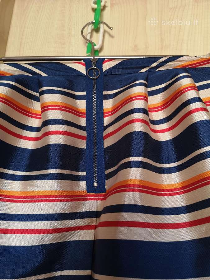 Oilily margas dryžuotas klostuotas sijonas - nuotraukos Nr. 7