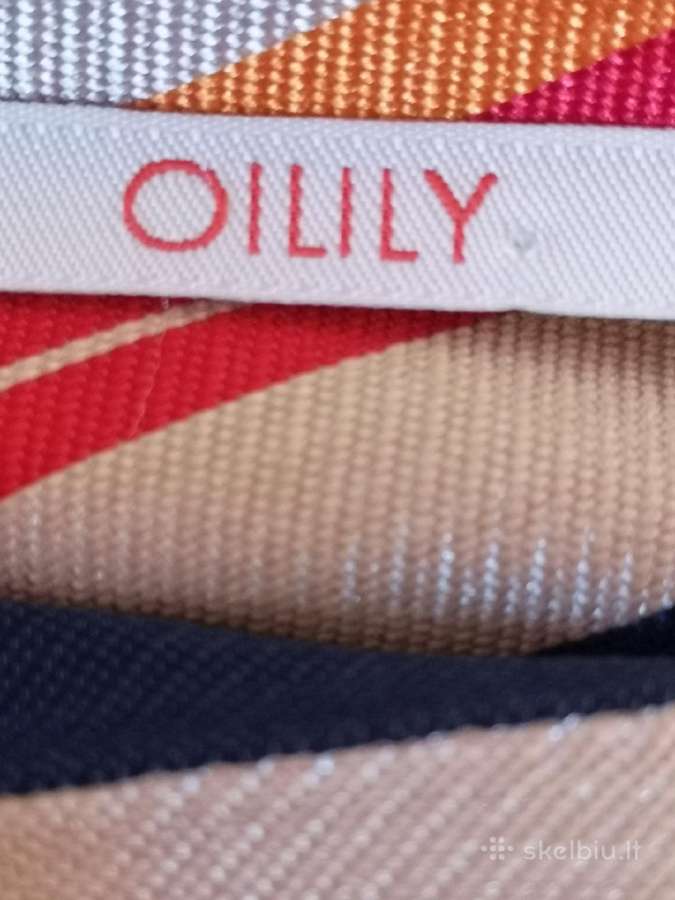 Oilily margas dryžuotas klostuotas sijonas - nuotraukos Nr. 8
