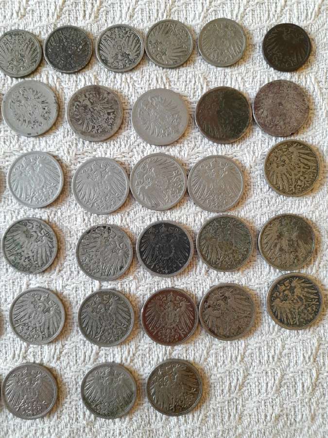5 ir 10 pfennig 1875-1915 /Vokietija/ - nuotraukos Nr. 5