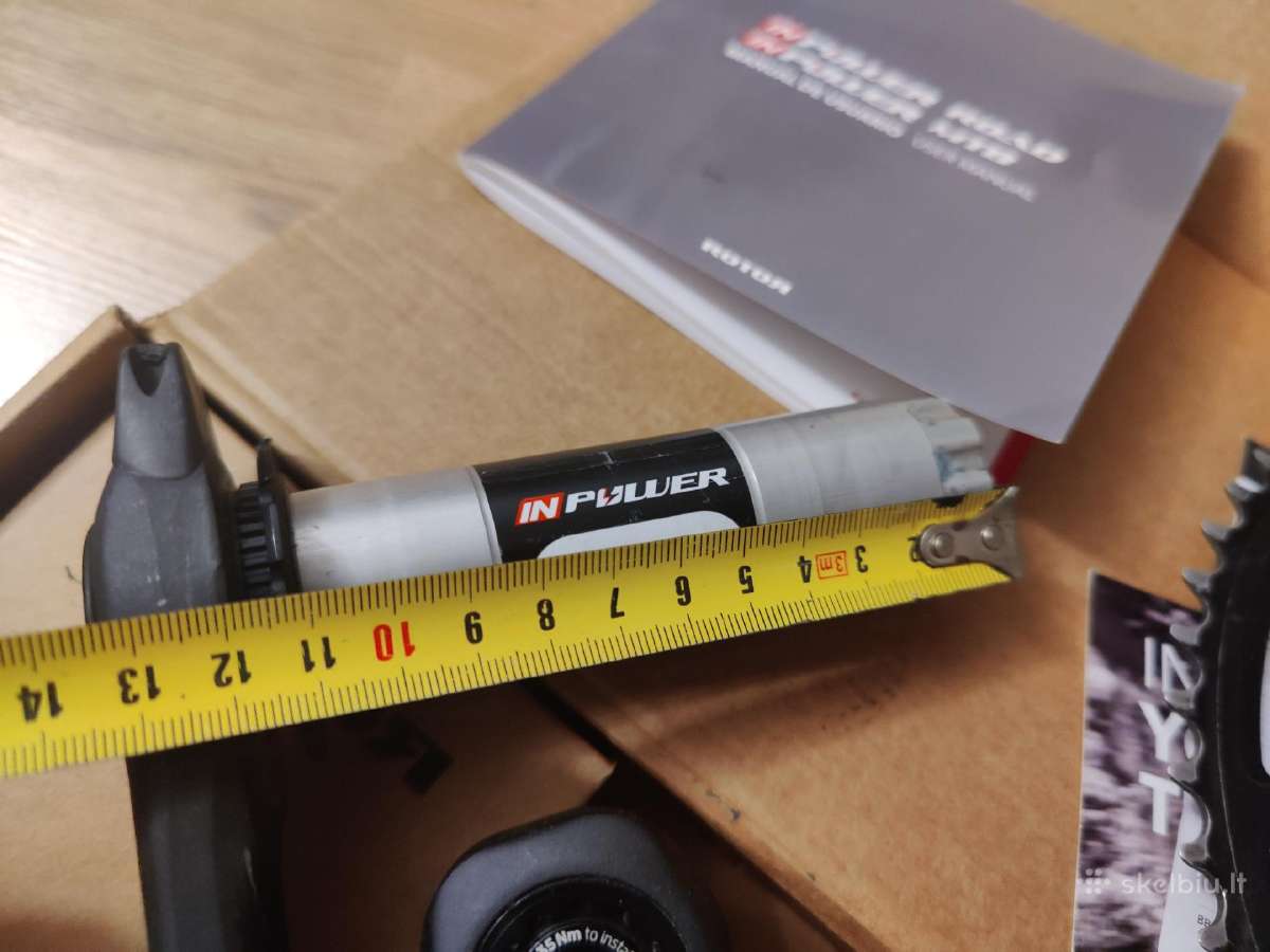 Rotor Inpower Dm Road Power Meter Cranks - nuotraukos Nr. 2