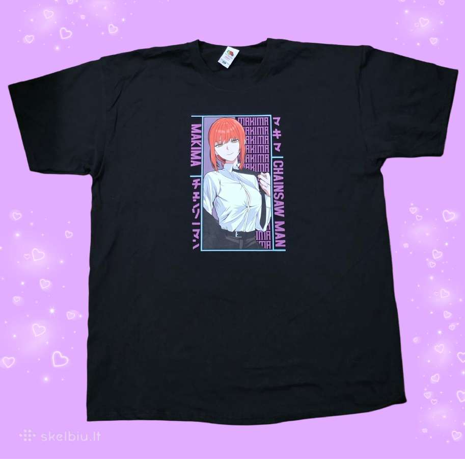 Makima Chainsaw Man Anime Tshirt