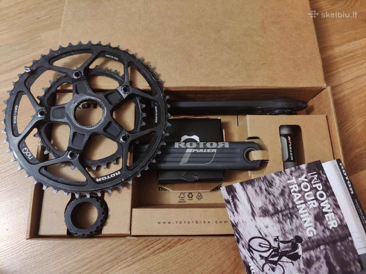 Rotor Inpower Dm Road Power Meter Cranks - nuotraukos Nr. 4