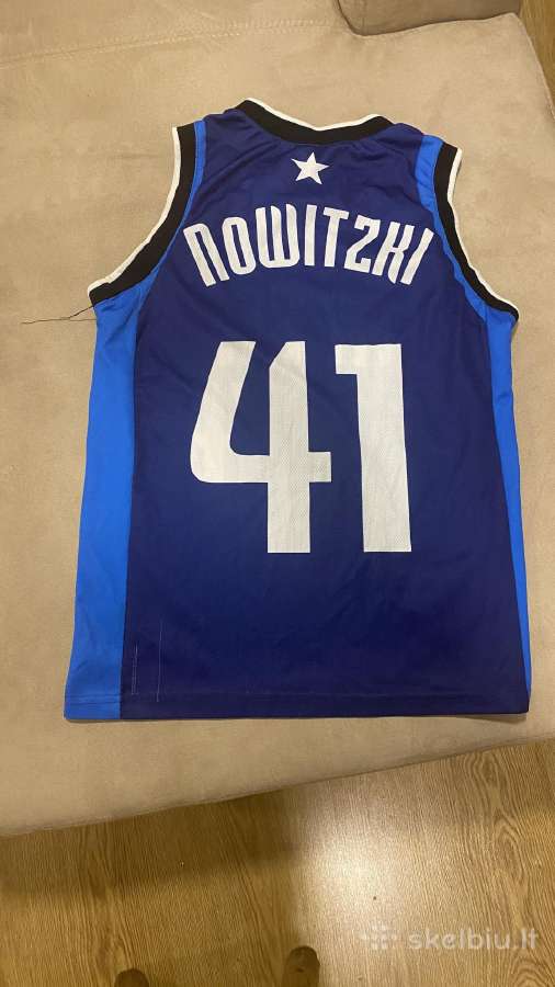 Dirk Nowitzki Dallas 41 marškinėliai XS - nuotraukos Nr. 3