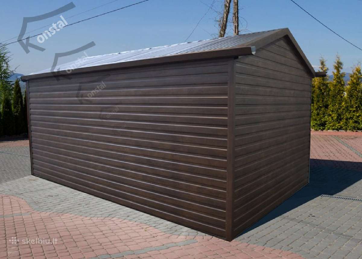 Akcija! Skardinis garažas Superline-plius - nuotraukos Nr. 4