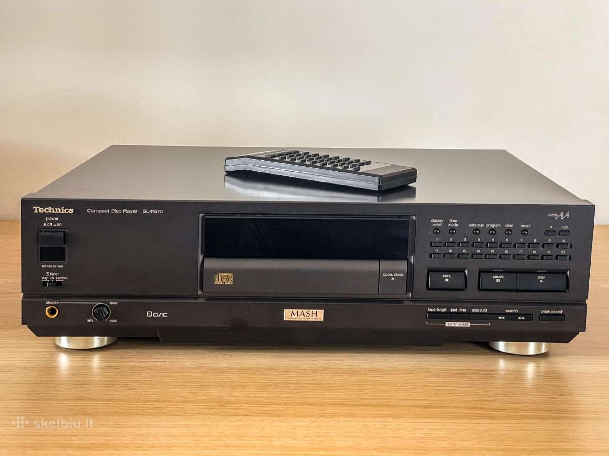 Technics SL-ps70 – Hi-fi CD grotuvas