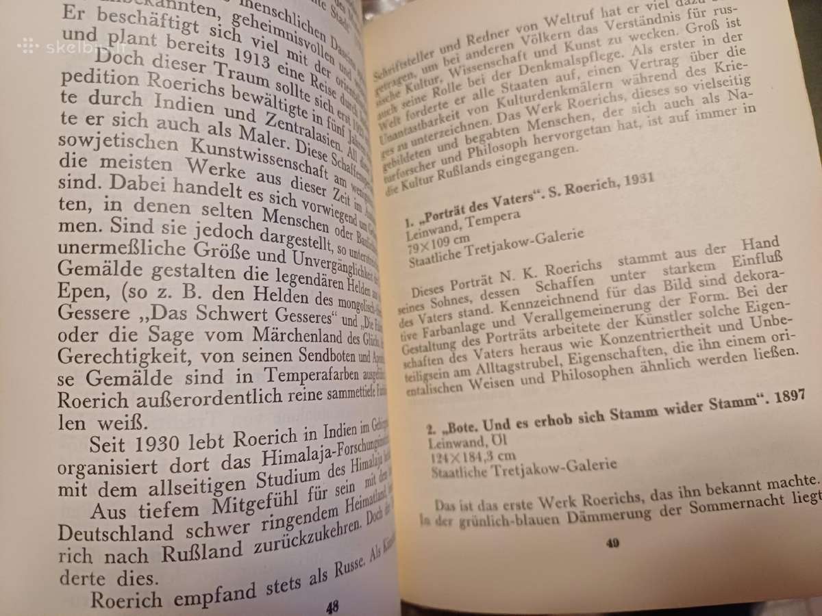 Parduodu knygute ir 24skaidres,nikolaj rerich,1974 - nuotraukos Nr. 14