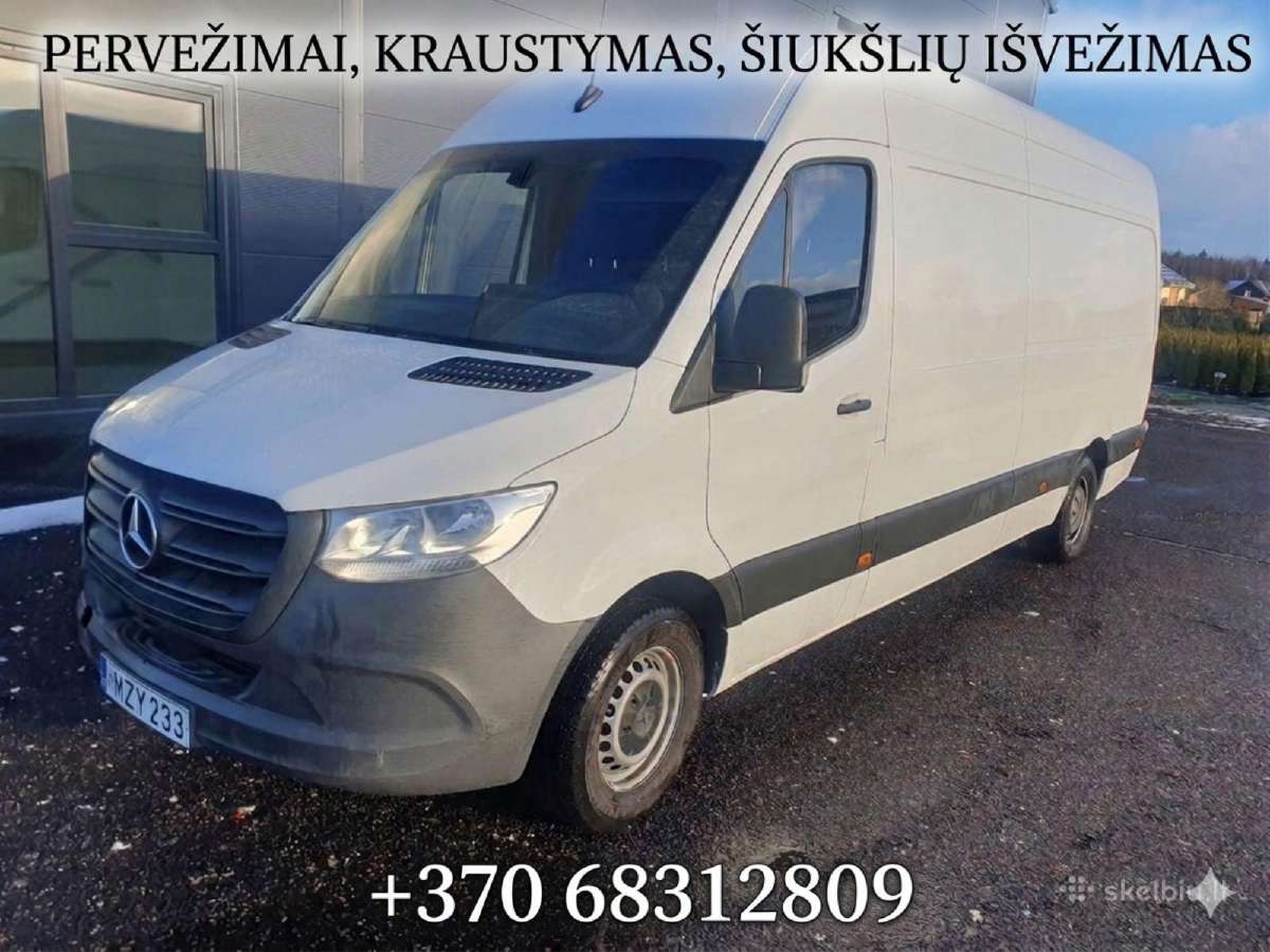 Perkraustymas,pervežimas,krovos darbai,šiukšlių - nuotraukos Nr. 2