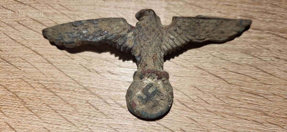 Ww2 didelis vokiskas erelis. Originalas. - nuotraukos Nr. 3