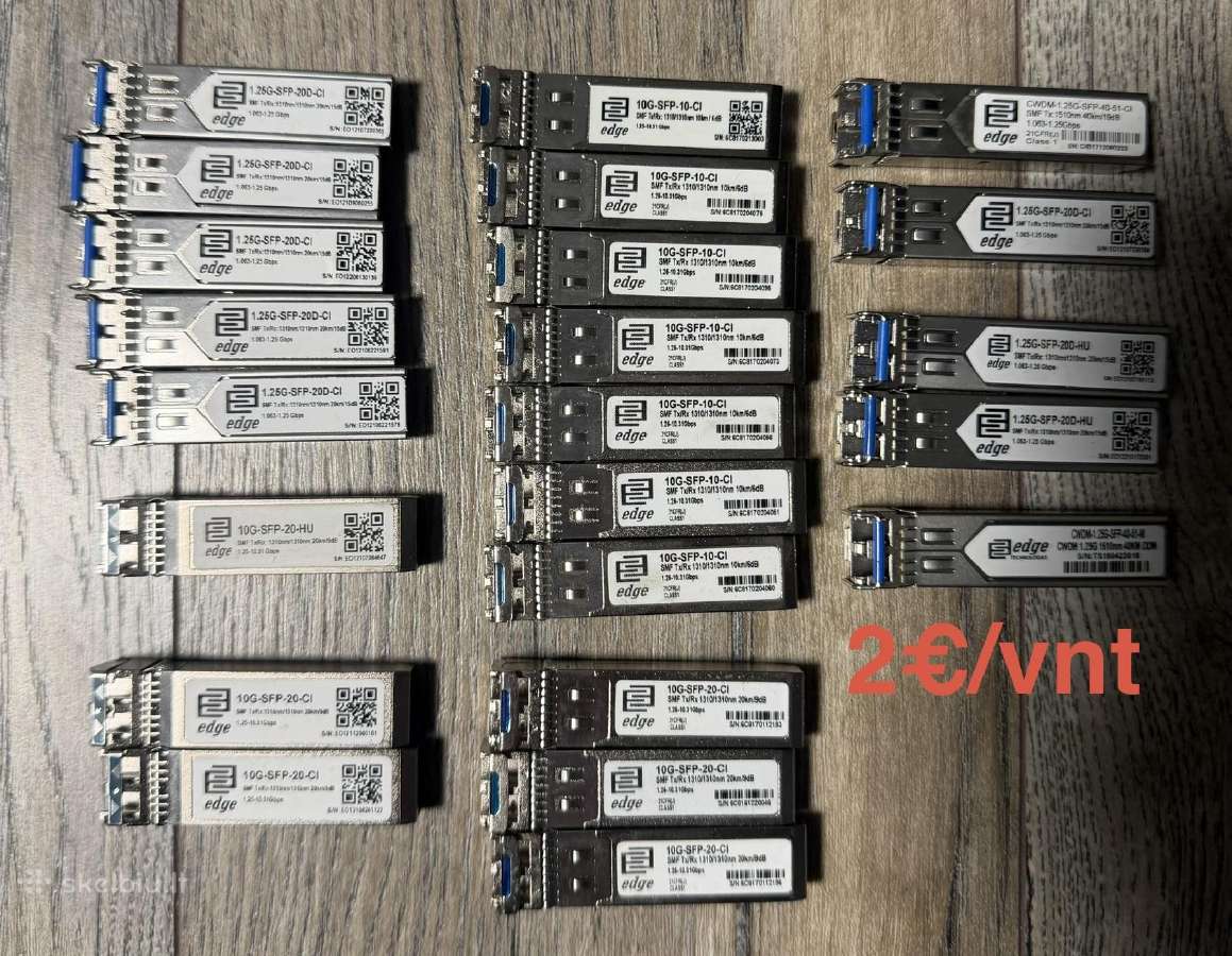 Sfp moduliai - nuotraukos Nr. 12