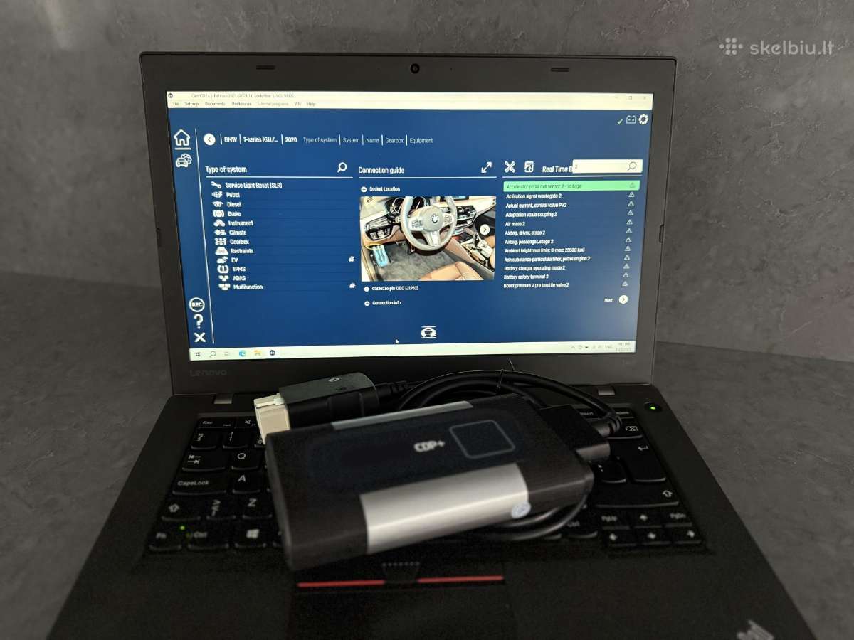 Universali autodiagnostika Autocomas (+Lenovo Pc) - nuotraukos Nr. 2