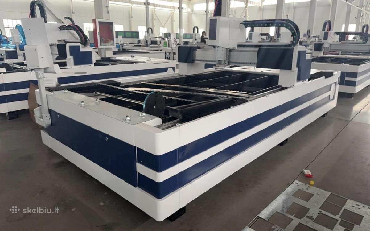 3kw Fibercnc lazerinio pjovimo staklės Cut Model 1