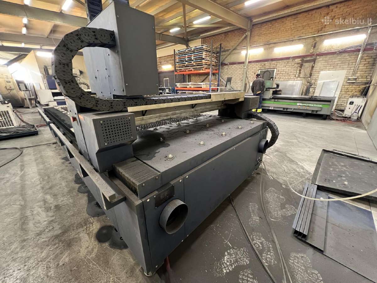 3kw Fibercnc lazerinio pjovimo staklės Cut Model 1 - nuotraukos Nr. 3