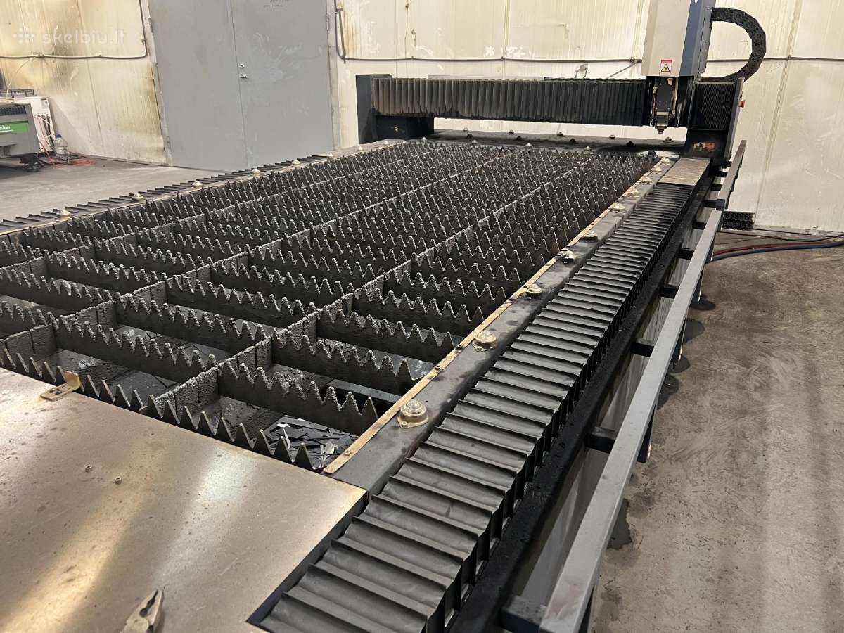 3kw Fibercnc lazerinio pjovimo staklės Cut Model 1 - nuotraukos Nr. 4