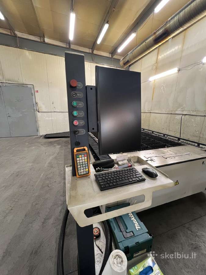 3kw Fibercnc lazerinio pjovimo staklės Cut Model 1 - nuotraukos Nr. 5