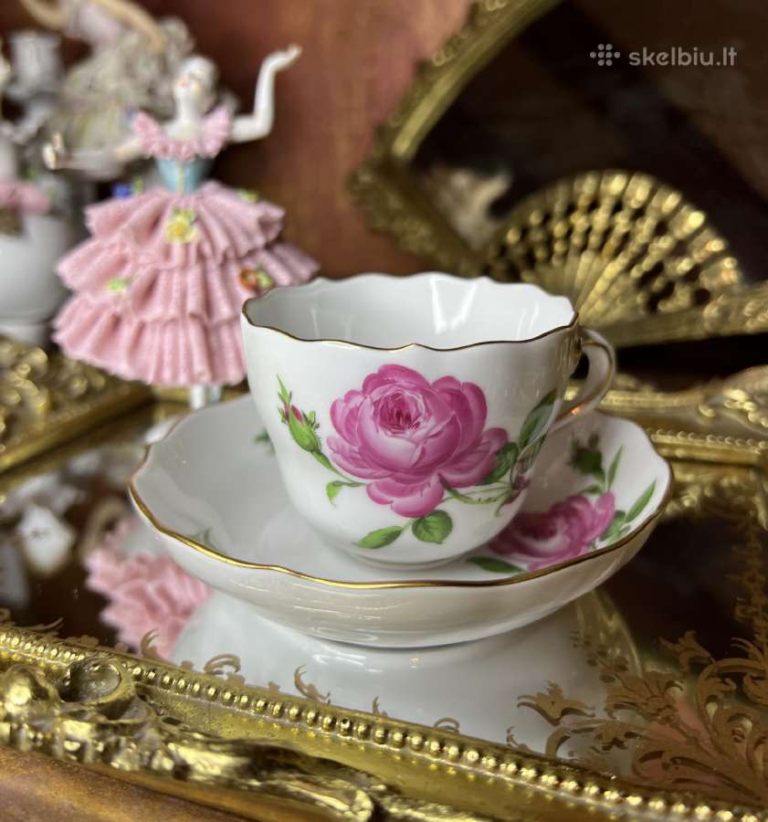 Meissen porceliano trio - nuotraukos Nr. 4