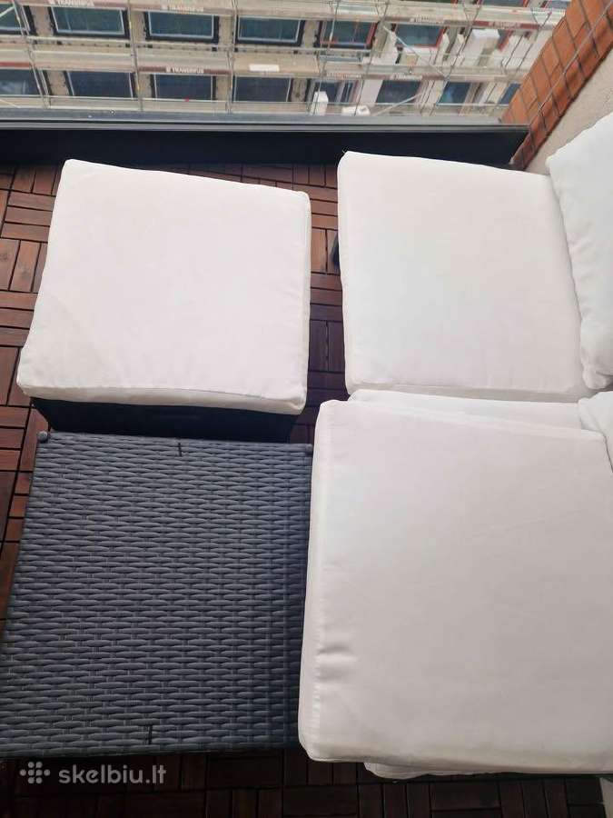 Lauko sofa su dėžėmis - nuotraukos Nr. 5
