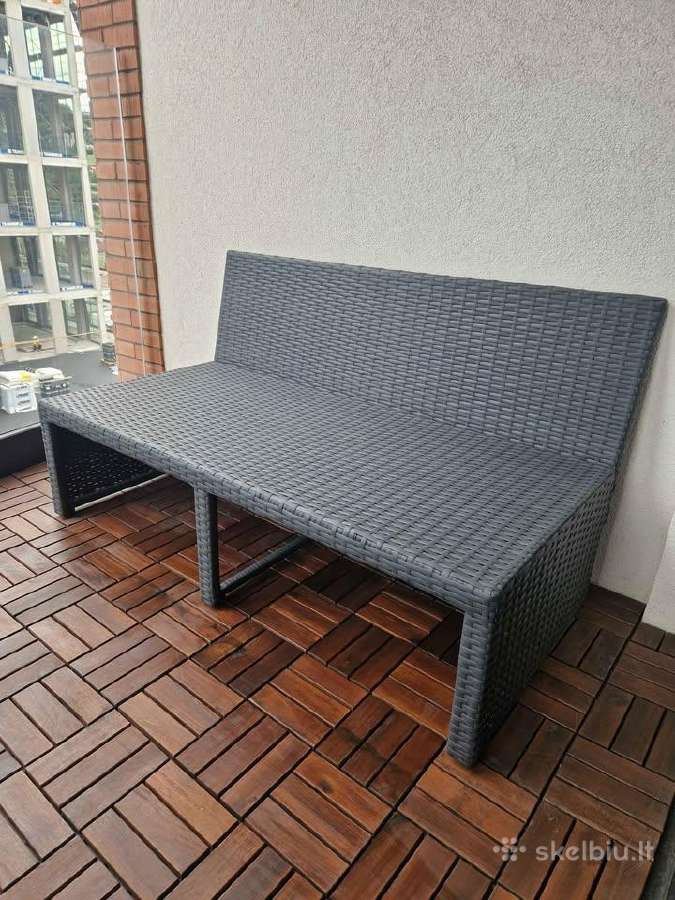 Lauko sofa su dėžėmis - nuotraukos Nr. 8