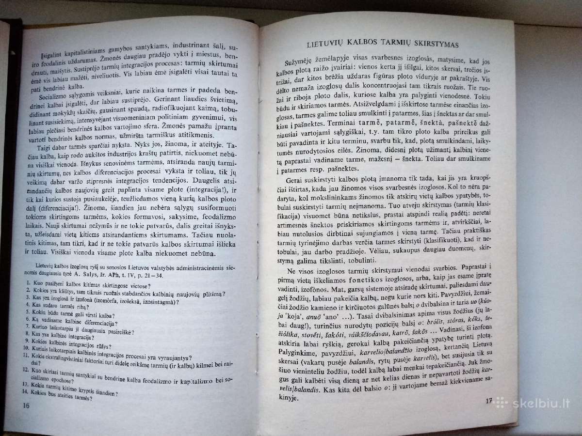 Z. Zinkevičius. Lietuvių k. dialektologija - nuotraukos Nr. 3
