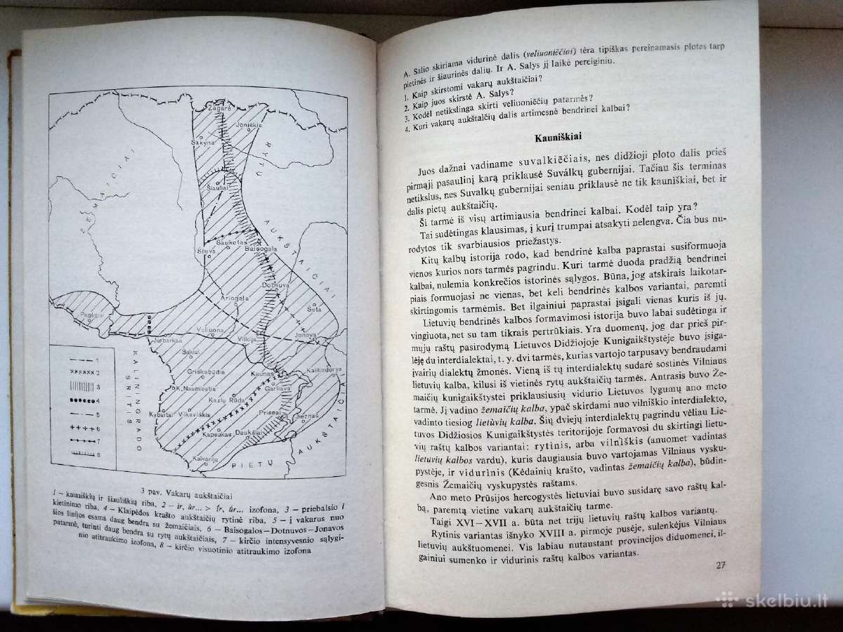 Z. Zinkevičius. Lietuvių k. dialektologija - nuotraukos Nr. 4