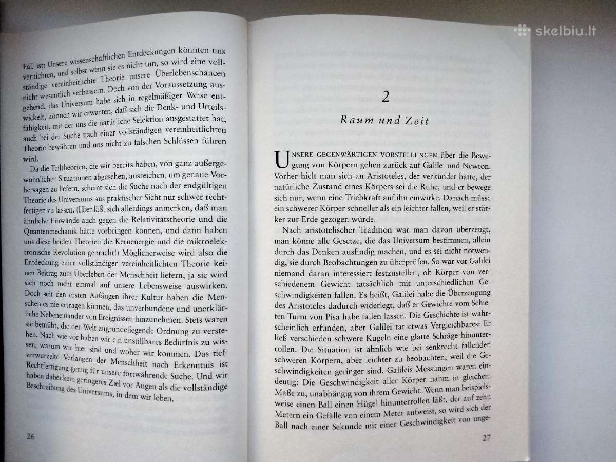 S. Hawking. Eine kurze Geschichte der Zeit - nuotraukos Nr. 5