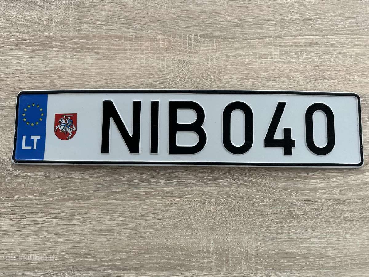 Valstybiniai numeriai