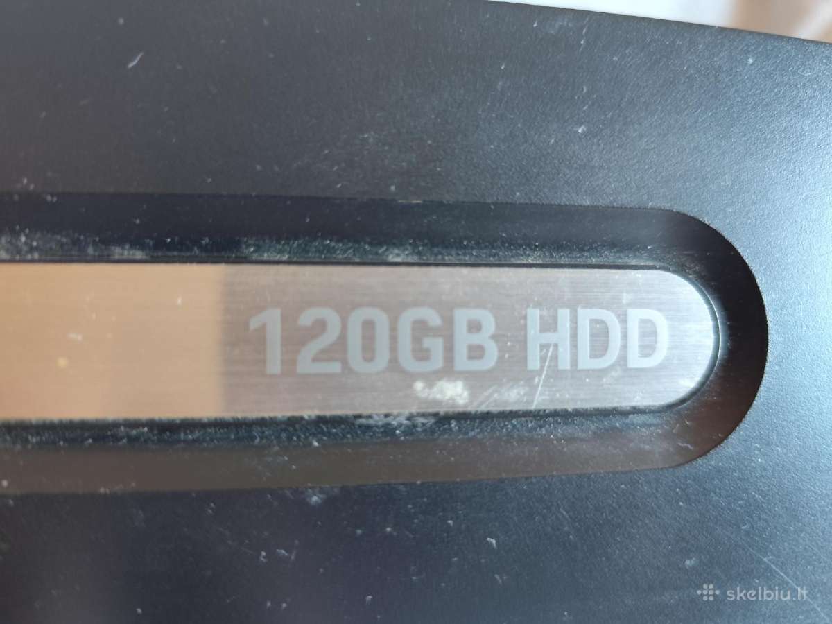 Xbox 360 Elite 120gb 2 Pulteliai - nuotraukos Nr. 5